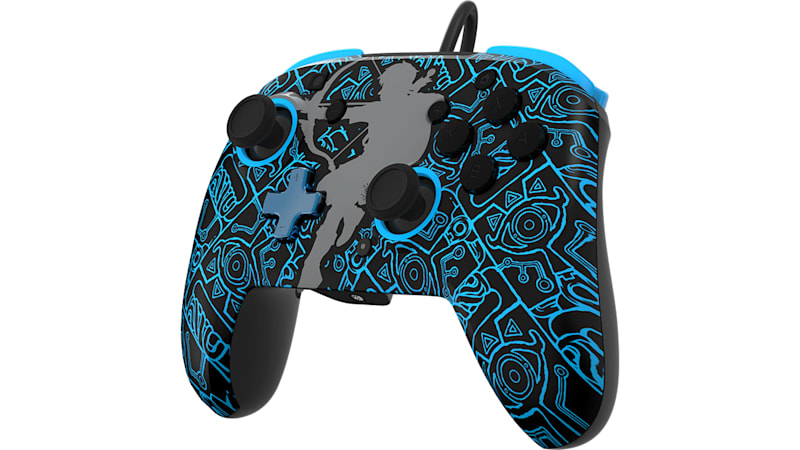 Switch pro hot sale controller glowing blue